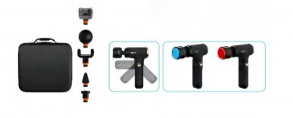 FOLDING MODERN HOT&COLD MUSCLE RELAX MASSAGE GUN