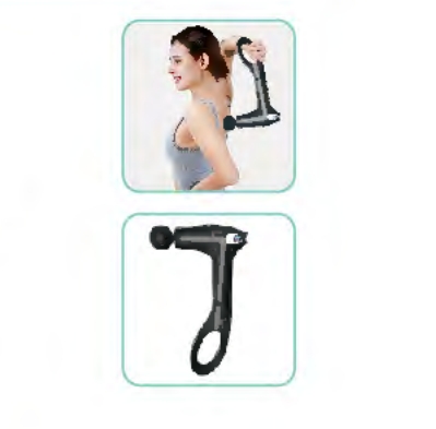 ULTRA LONGER HANDLE MUSCLE MASSAGE GUN