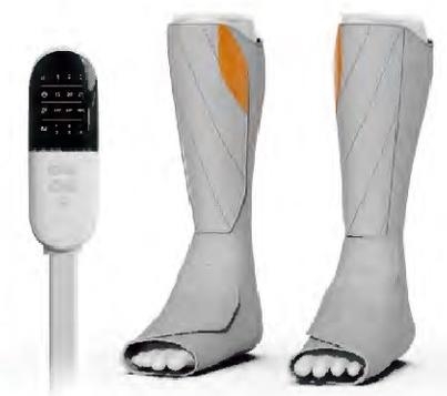 MEMORY METHOD AIR COMPRESSION FOOT & CALF MASSAGER