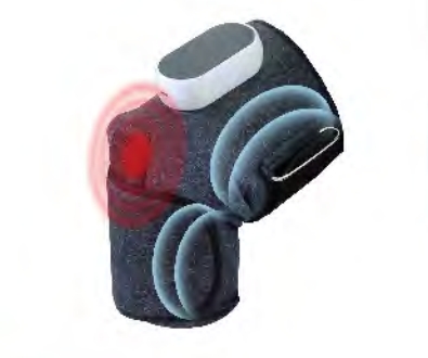 KNEE MASSAGER WITH HEATED AND AIRBAG