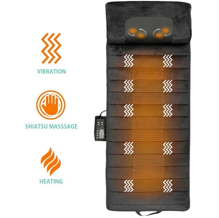 SHIATSU VIBRATION & HEAT MASSAGE MAT