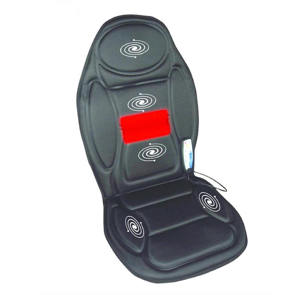 BACK & SEAT VIBRATION WITH HEAT MASSAGER