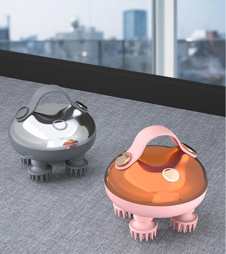 SCALP HEAD MASSAGER WITH HEAT