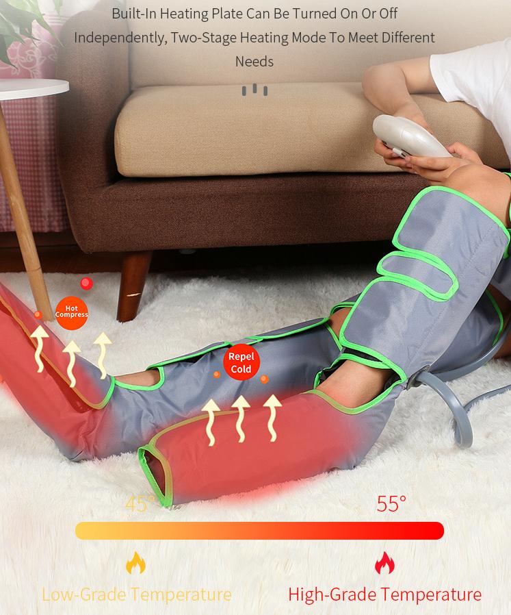 AIRBAG LEG & CALF & FOOT MASSAGER WITH HEAT