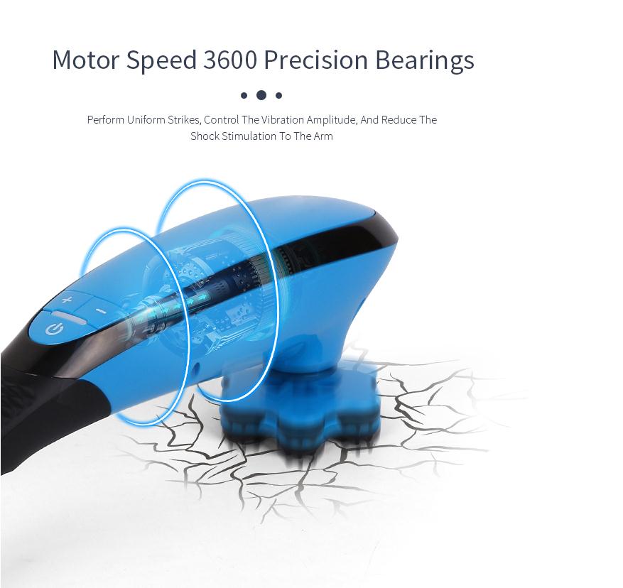 POWERFUL CORDLESS HANDHOLD MASSAGER